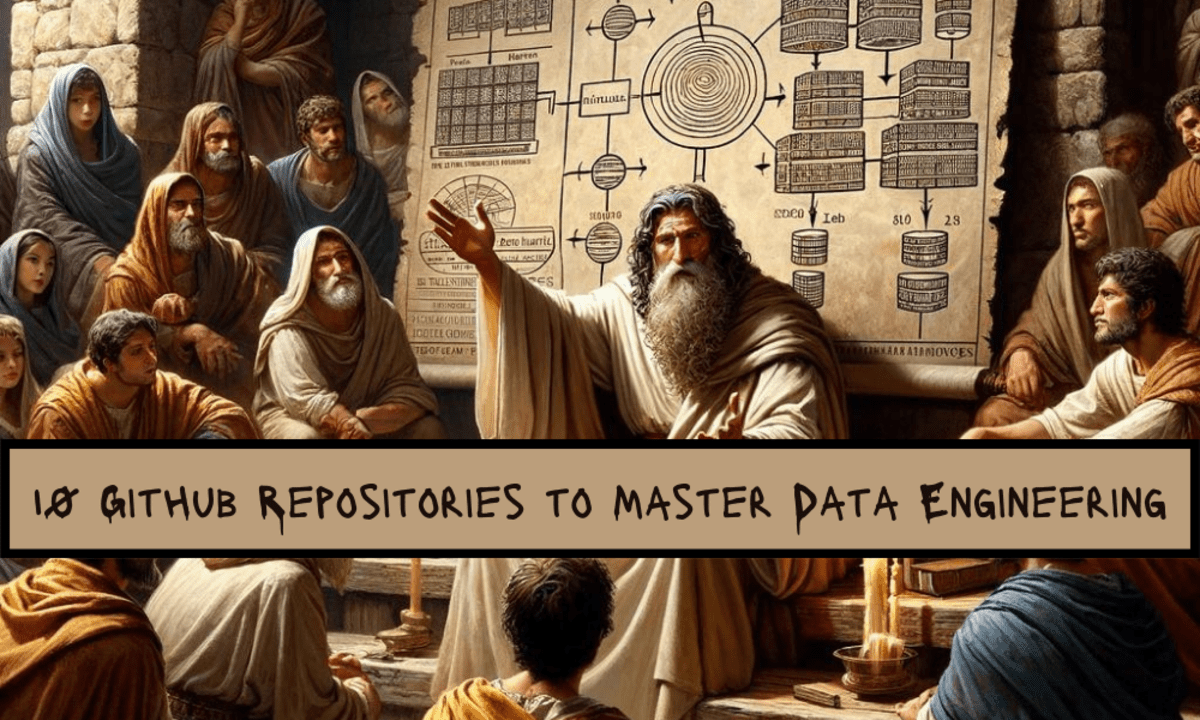 Photo de couverture du blog 10 référentiels GitHub pour Master Data Engineering