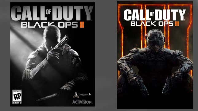 Une image montre la couverture des BLOPS 2 et 3. 