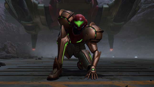 Une capture d'écran de Metroid Prime 4 : Beyond révélée lors du Nintendo Direct de juin 2024.