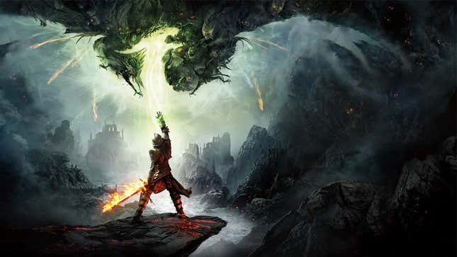 Couverture de Dragon Age : Inquisition.