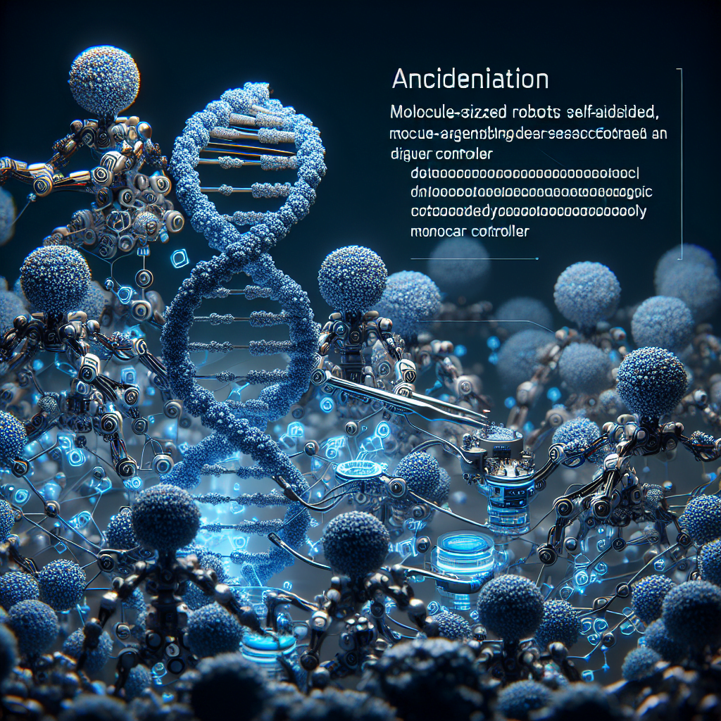 Robots moléculaires en essaim auto-assemblés et démontés via un contrôleur moléculaire à ADN