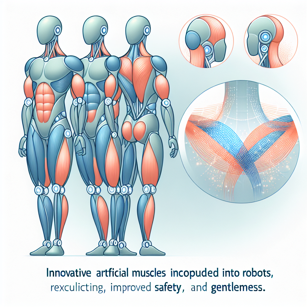 Une nouvelle version des « muscles » artificiels pour des robots plus sûrs et plus doux