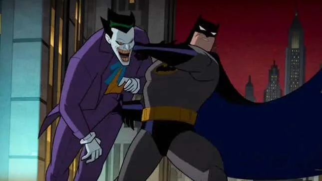 Batman lance le Joker.