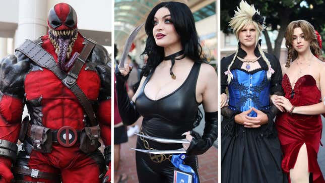 Une collection de cosplayers du San Diego Comic-Con.