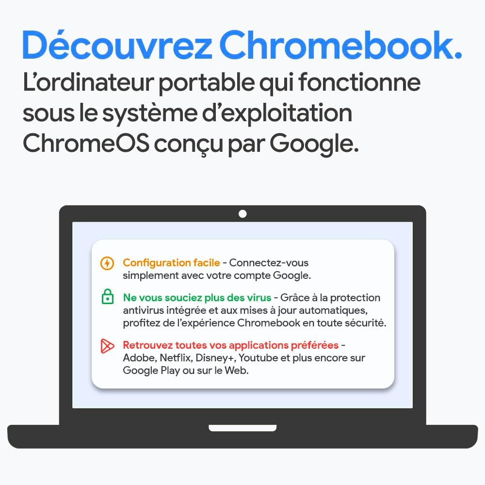 1729688400_149_Lenovo-IdeaPad-Slim-3-Chromebook-14M868-Ordinateur-Portable-14 Lenovo IdeaPad Slim 3 Chromebook 14M868 - Ordinateur Portable 14'' FHD (MediaTek Kompanio 520, RAM 4Go, eMMC 64Go, Arm Mali-G52 Graphics, Chrome OS) Clavier AZERTY Français - Gris  ( <del>279,99€</del> - 189,99€ ) Shopping 