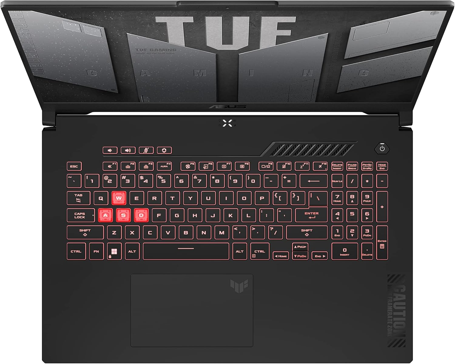 1729792846_892_Asus-TUF-Gaming-A17-TUF707NV-HX072-173-Pouces-FHD-144Hz-PC-Portable Asus TUF Gaming A17-TUF707NV-HX072 17.3 Pouces FHD 144Hz PC Portable (AMD Ryzen 5 7535HS Processeur 3.3GHz, 16GB DDR5 RAM, 512GB NVMe M.2 SSD 4.0, NVIDIA RTX 4060 TGP 140W) Sans OS – Clavier AZERTY.  ( <del>999,00€</del> - 949,00€ ) Shopping 