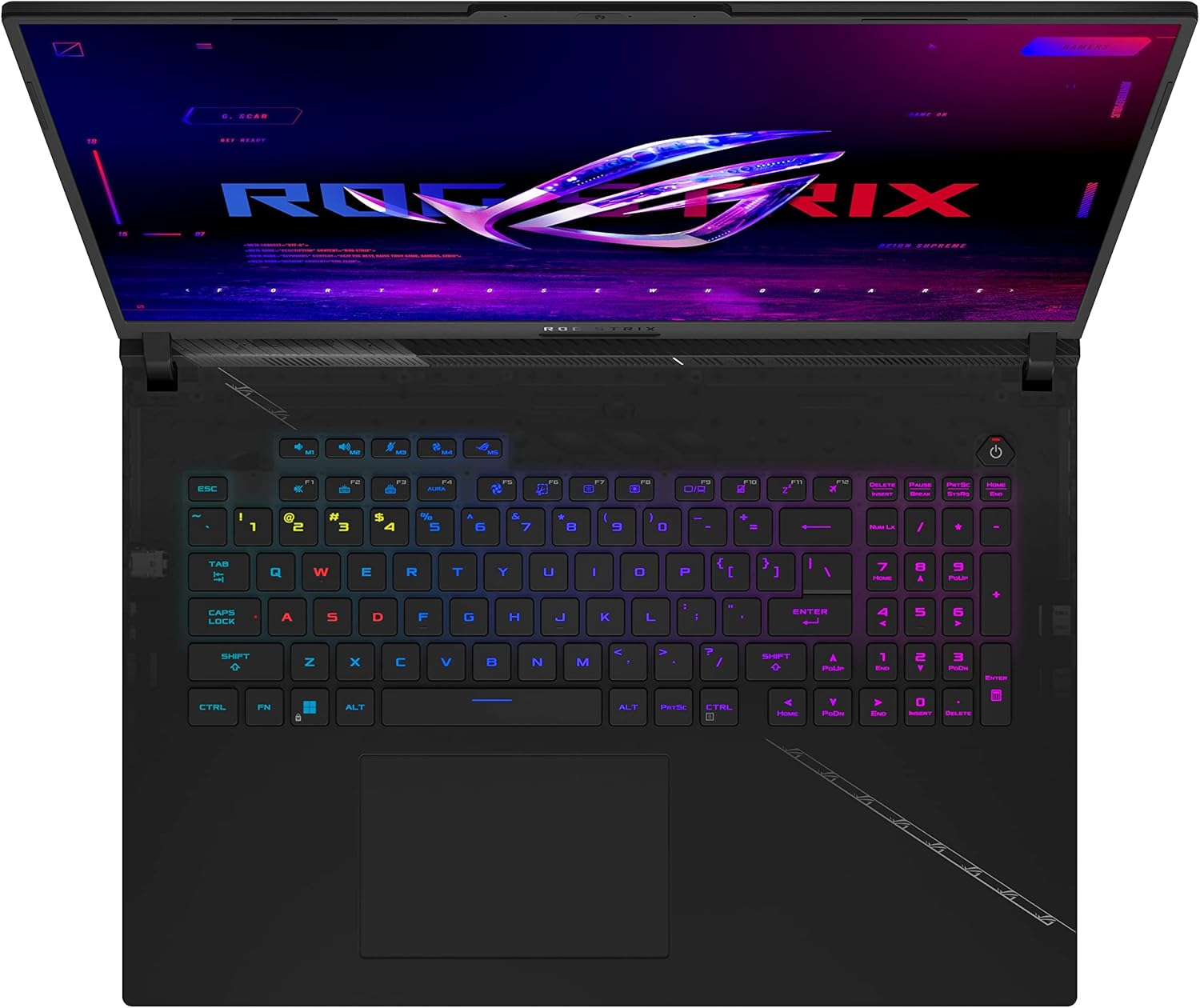 1729840873_173_ASUS-ROG-Strix-SCAR18-G834JYR-DRR6161W-18-Pouces-25K-240Hz-PC-Portable ASUS ROG Strix SCAR18-G834JYR-DRR6161W 18 Pouces 2.5K 240Hz PC Portable (Intel Core i9 14900HX Processeur 5.8GHz, 64GB DDR5 RAM, 2TB PCIe SSD, NVIDIA GeForce RTX 4090 TGP 175W) W11 Home – Clavier RGB  ( 4 807,80€ ) Shopping 