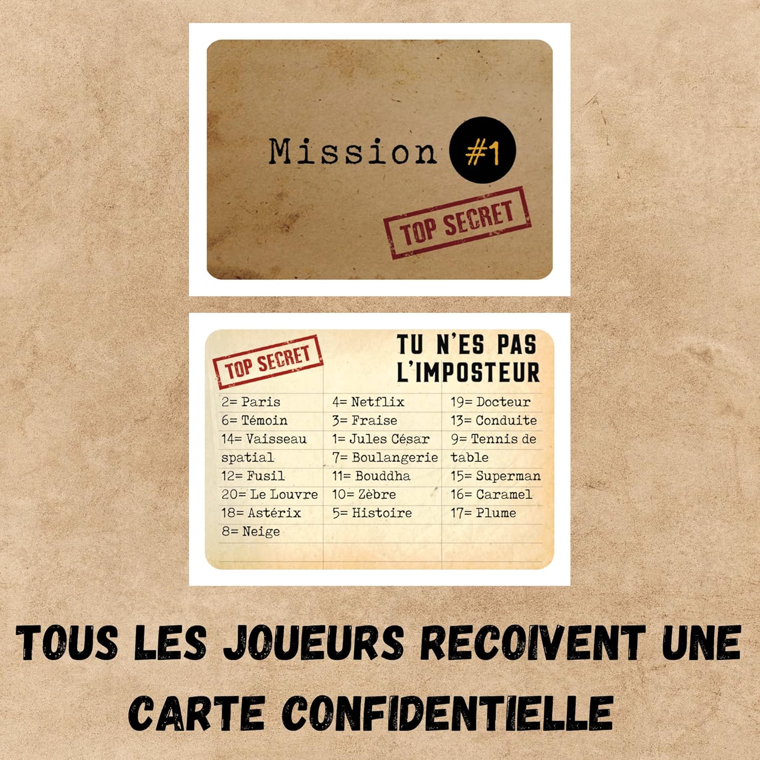 1729860174_227_Oh-Happy-Games-LImposteur-Saurez-Vous-Le-demasquer Oh Happy Games - L'Imposteur - Saurez-Vous Le démasquer ? Bluff, Créativité, Jeux de Mots et Suspicions ! Jeu d'ambiance - Jeu de Cartes - Jeu de Société Adulte  ( 19,99€ ) Shopping 