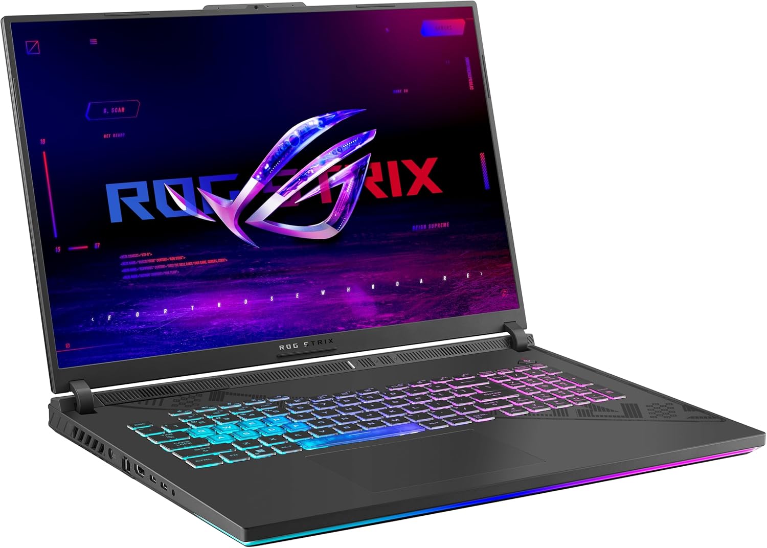 1729900873_741_Asus-ROG-Strix-G18-G814JV-N5193W-18-Pouces-FHD-165Hz-PC Asus ROG Strix G18 G814JV-N5193W 18 Pouces FHD+ 165Hz PC Portable (Intel Core i9-13980HX 5.6Ghz, 32Go DDR5 4800Mhz, 1To SSD, NVIDIA GeForce RTX 4060 TGP 140W, Windows 11 Home) - Clavier AZERTY  ( 1 999,95€ ) Shopping 