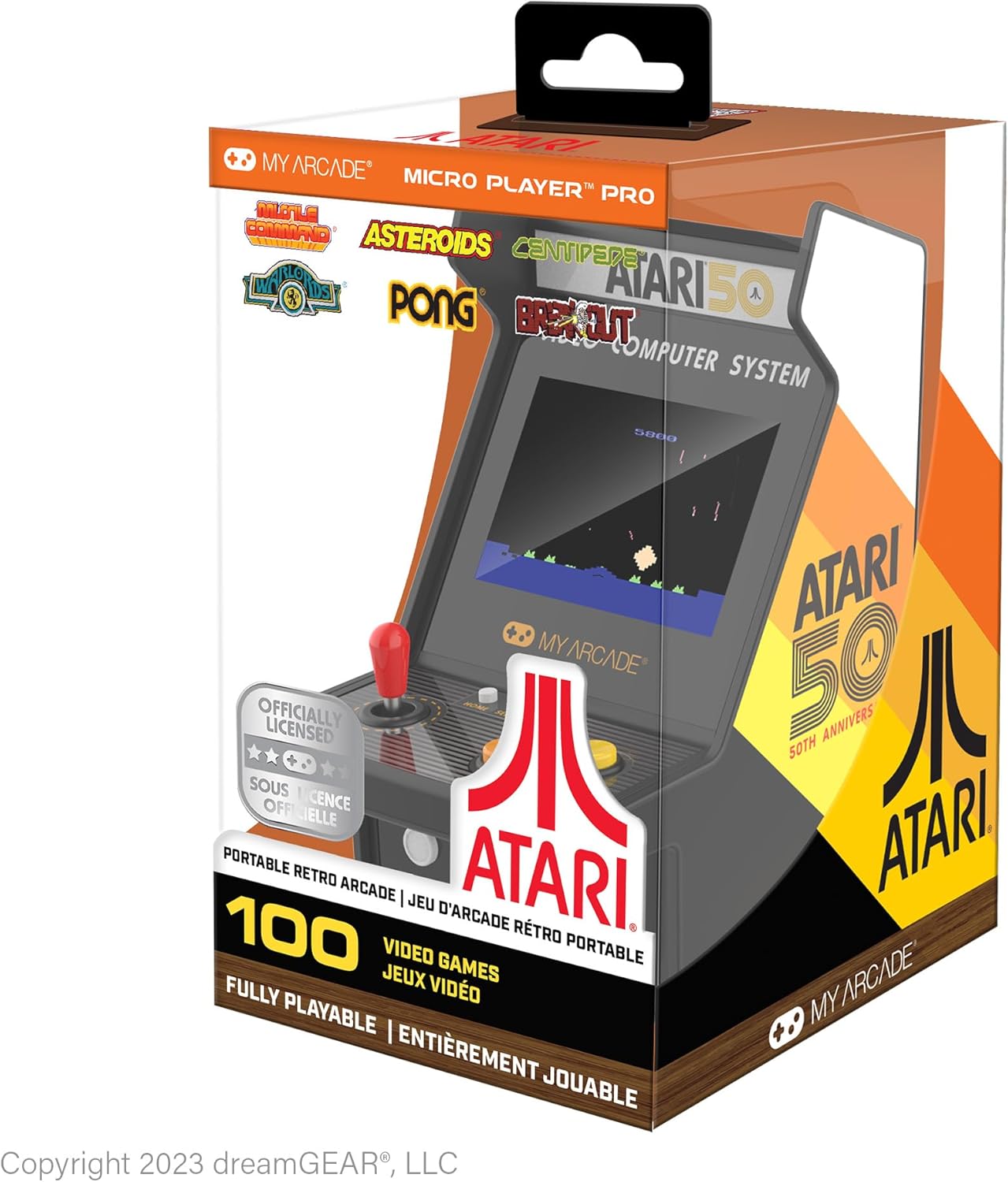 1730215443_815_My-Arcade-DGUNL-7013-Atari-Micro-Player-Pro-Portable-Retro-Arcade My Arcade DGUNL-7013 Atari Micro Player Pro Portable Retro Arcade 100 Games  ( 49,34€ ) Shopping 