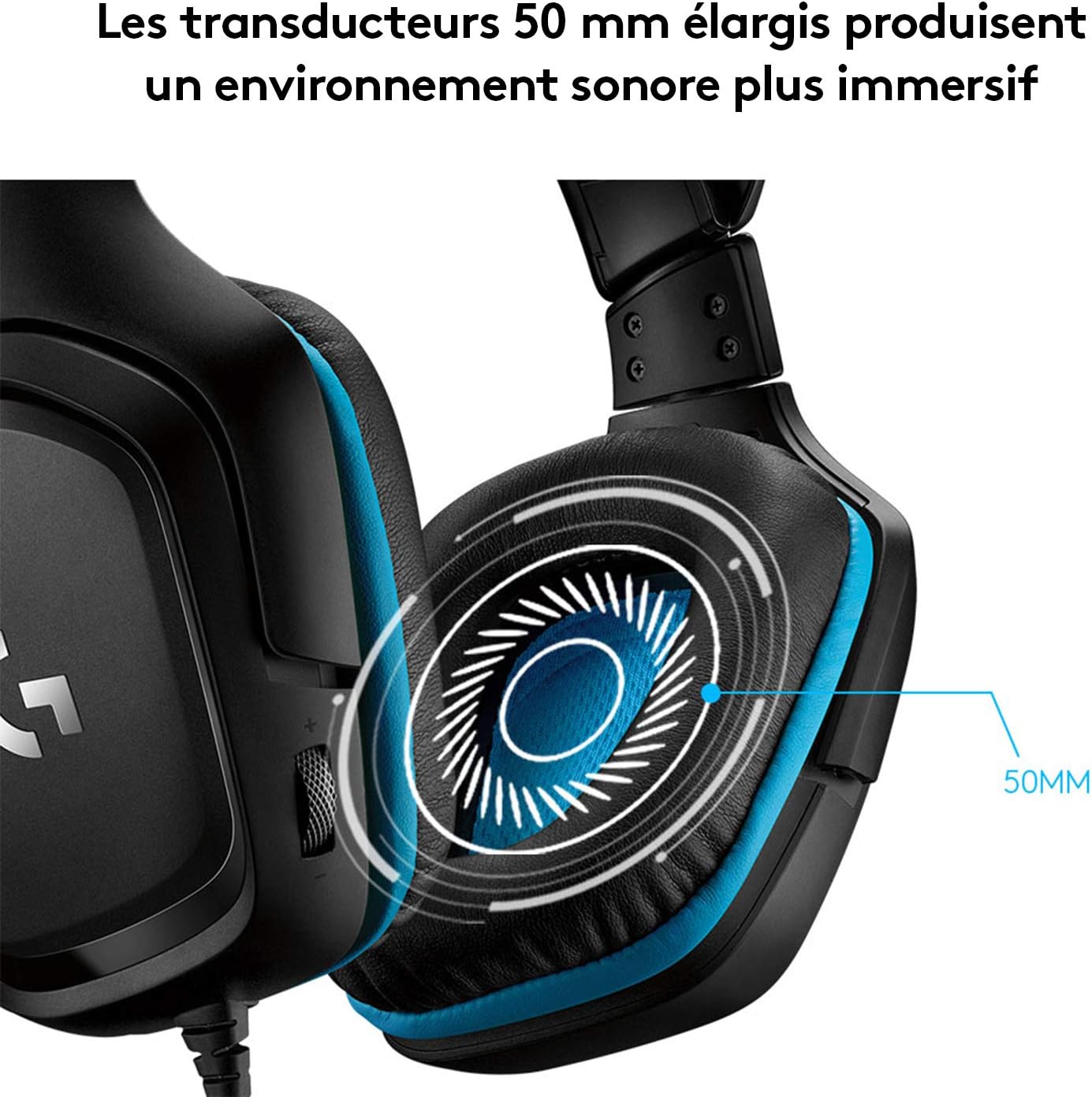 1730279531_245_Logitech-G432-Casque-Gamer-Filaire-Son-71-Surround-DTS-HeadphoneX Logitech G432 Casque Gamer Filaire, Son 7.1 Surround, DTS Headphone:X 2.0, Transducteurs 50mm, USB/Audio Jack 3,5mm, Micro avec Sourdine Flip-Up, Poids Léger ,PC/Xbox One/PS4/Nintendo Switch - Noir  ( <del>89,99€</del> - 54,40€ ) Shopping 