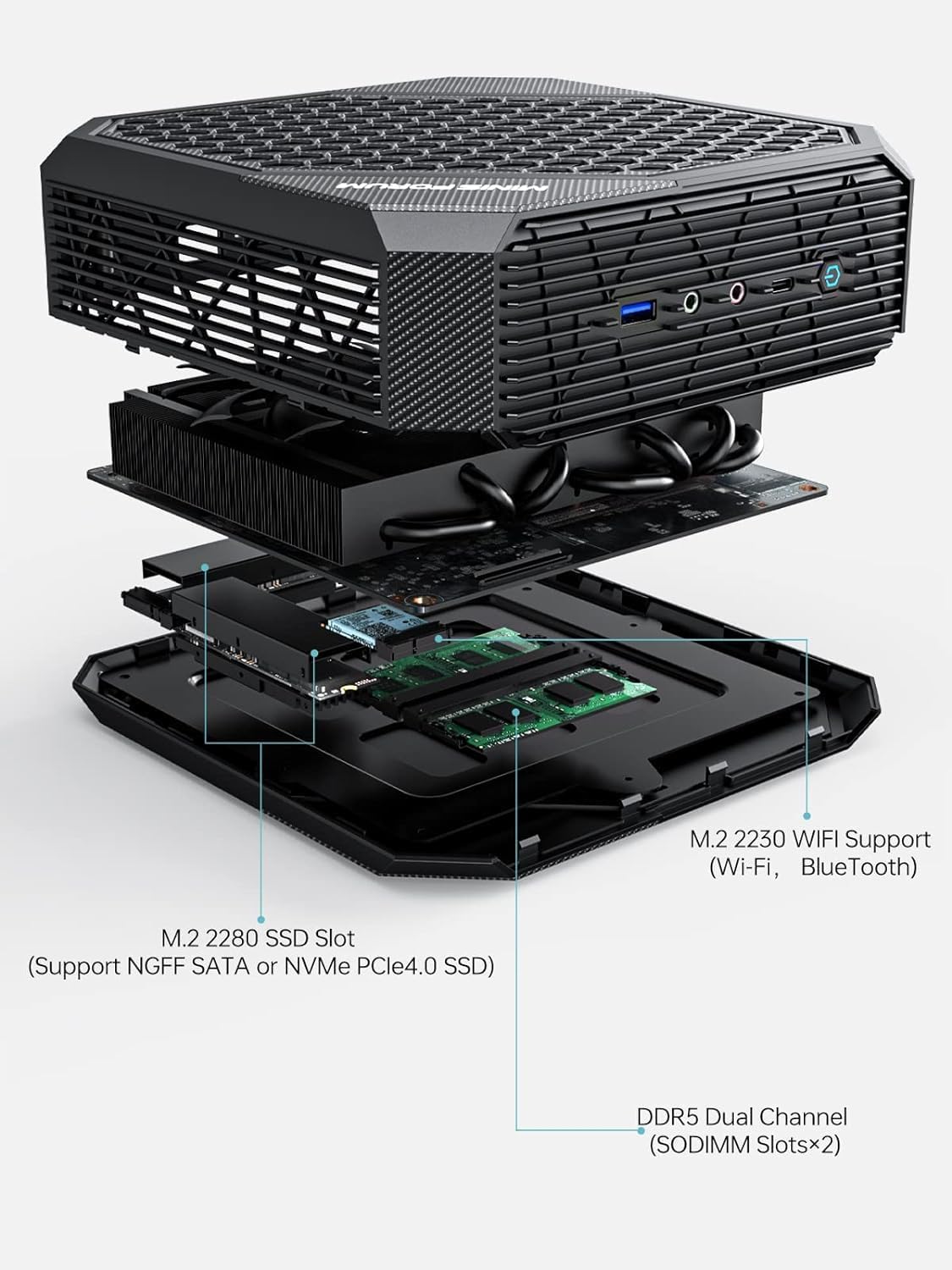 1730307256_171_MINISFORUM-Mini-PC-Neptune-HX99G-Ryzen-9-6900HX-64GB-DDR5 MINISFORUM Mini PC Neptune HX99G Ryzen 9 6900HX 64GB DDR5 1TB SSD Radeon RX 6600M Mini Gaming PC, 2xHDMI, 2X Port USB4, 2X PCIe/Sata SSD Slot, 5X Port USB3.2,Wi-FI 6/BT5.2  ( 899,99€ ) Shopping 