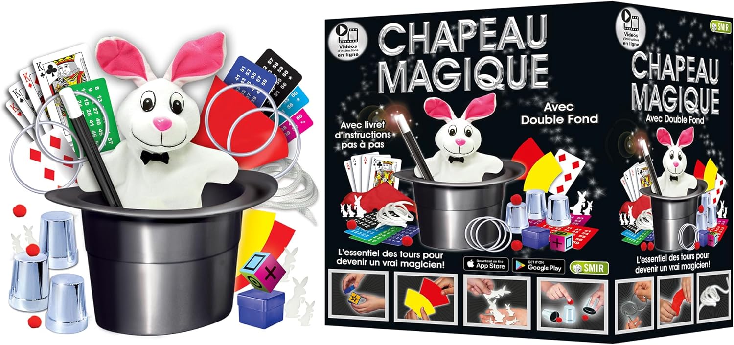 1730348278_216_Grimaud-Magie-Chapeau-Magique-videos-en-Ligne Grimaud Magie - Chapeau Magique + vidéos en Ligne - Jeu de Magie  ( 26,99€ ) Shopping 