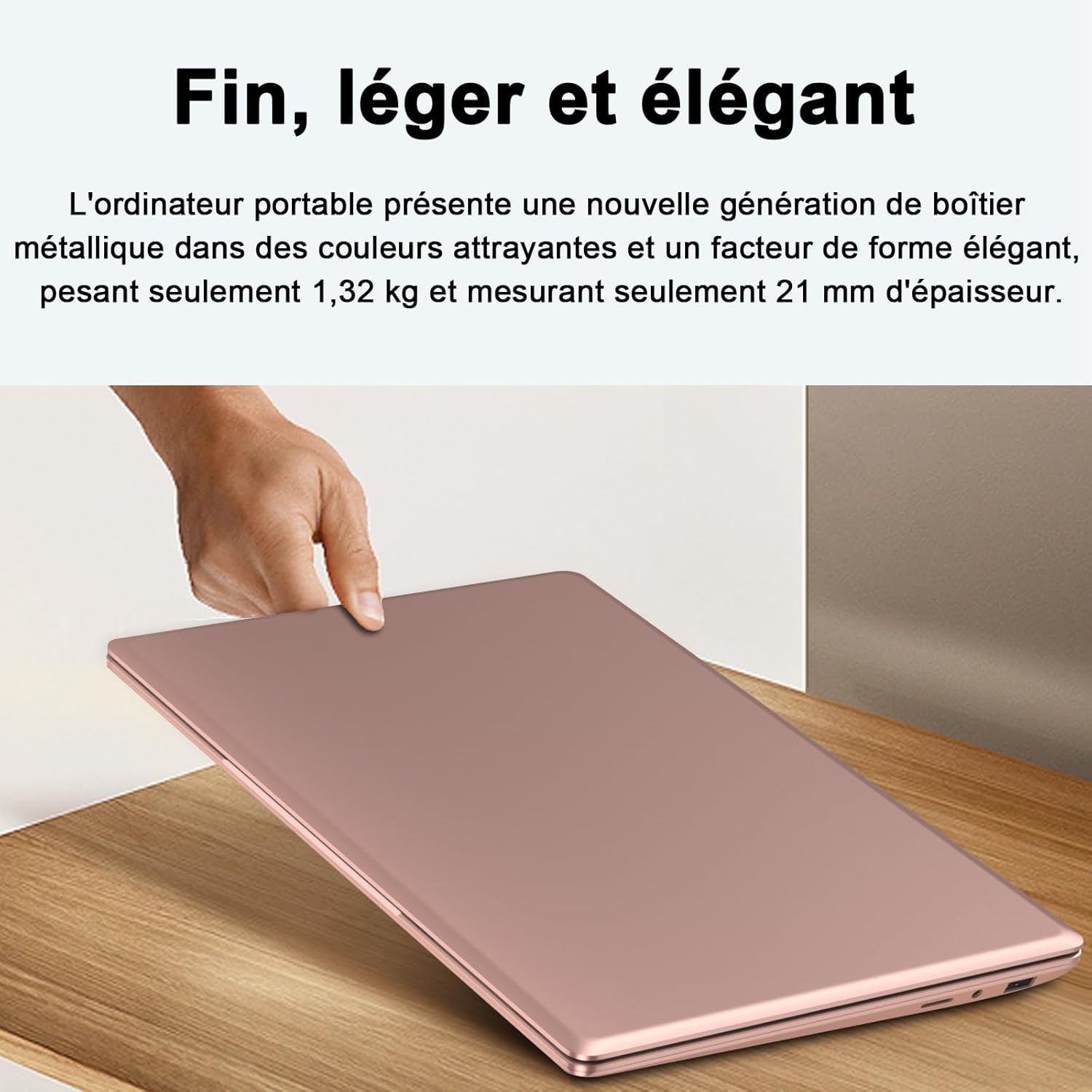 1730426502_638_NOTODD-Ordinateur-Portable-14-Pouces-Win11-256Go-SSD-Soutien-Extension NOTODD Ordinateur Portable 14 Pouces Win11 256Go SSD Soutien Extension 1TB,Pc Portable Celeron N4020 Pas Cher FHD 1080 5G WiFi BT4.2 inclut Souris sans Fil&AZERTY Clavier Couverture-Or Rose  ( 282,34€ ) Shopping 