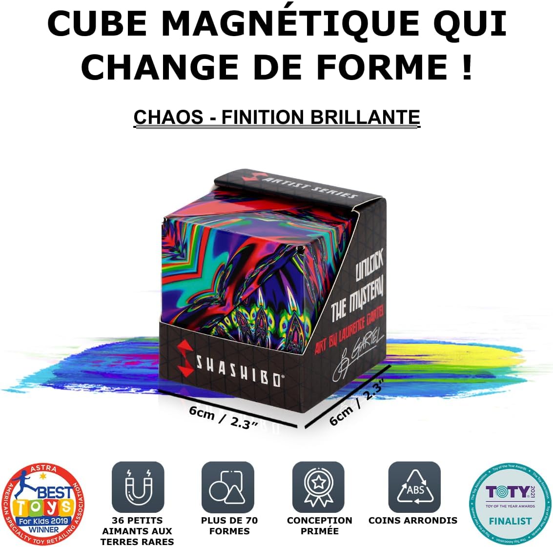 1730786277_107_SHASHIBO-Cube-Transformable-–-Cube-Antistress-brevete-et-prime-avec SHASHIBO Cube Transformable – Cube Antistress breveté et primé avec 36 aimants rares sur Le thème de la Terre – Peut Prendre Plus de 70 Formes (Chaos)  ( 24,99€ ) Shopping 