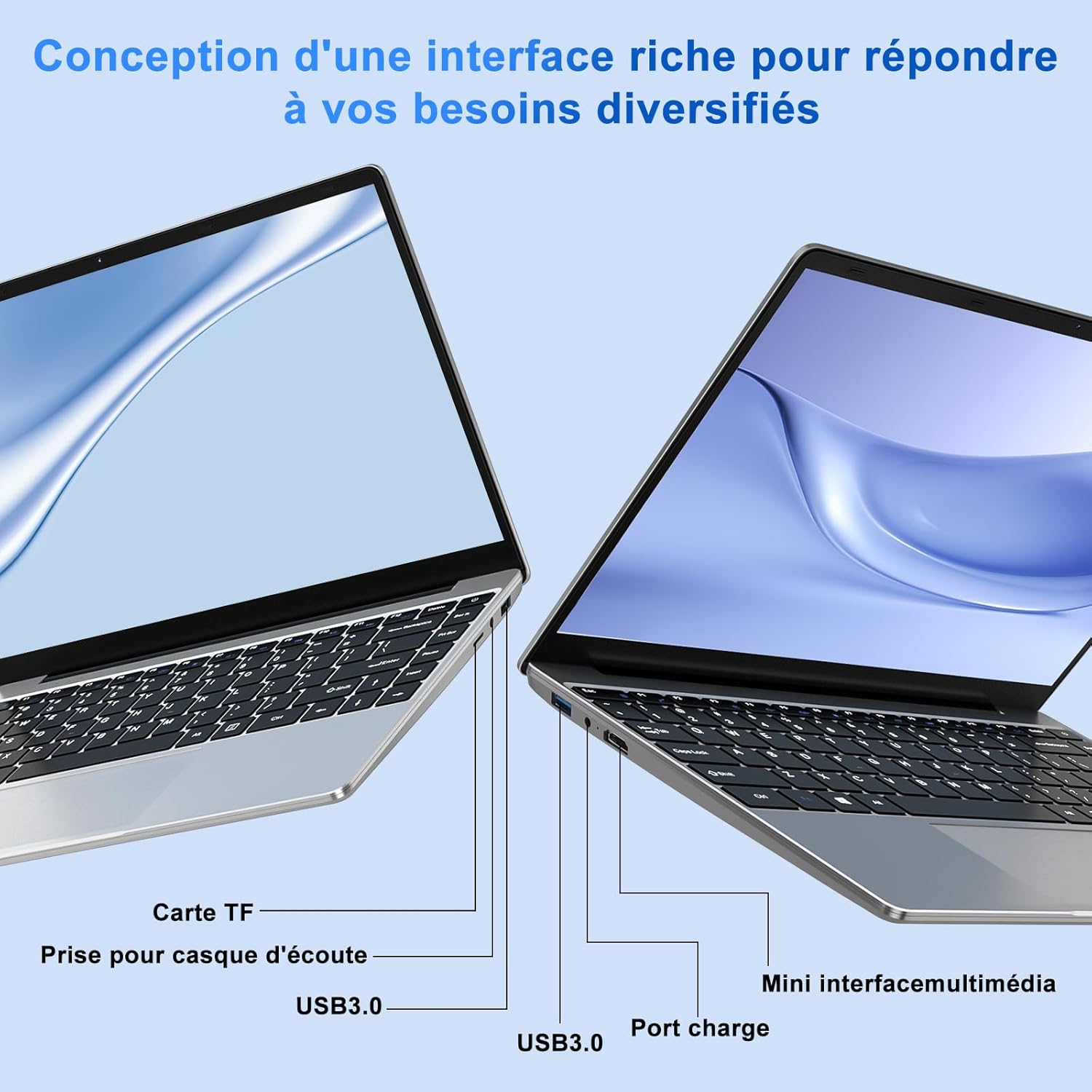 1730799537_469_NOTODD-Ordinateur-Portable14-Pouces-256-Go-Soutien-Extension-SSD-1TB NOTODD Ordinateur Portable14 Pouces, 256 Go Soutien Extension SSD 1TB Celeron N4020 Win11 PC Portable 2.4+5G WiFi Mini HDMI BT4.2 inclut Souris sans Fil & AZERTY Membrane-Gris  ( €299,99 ) Shopping 