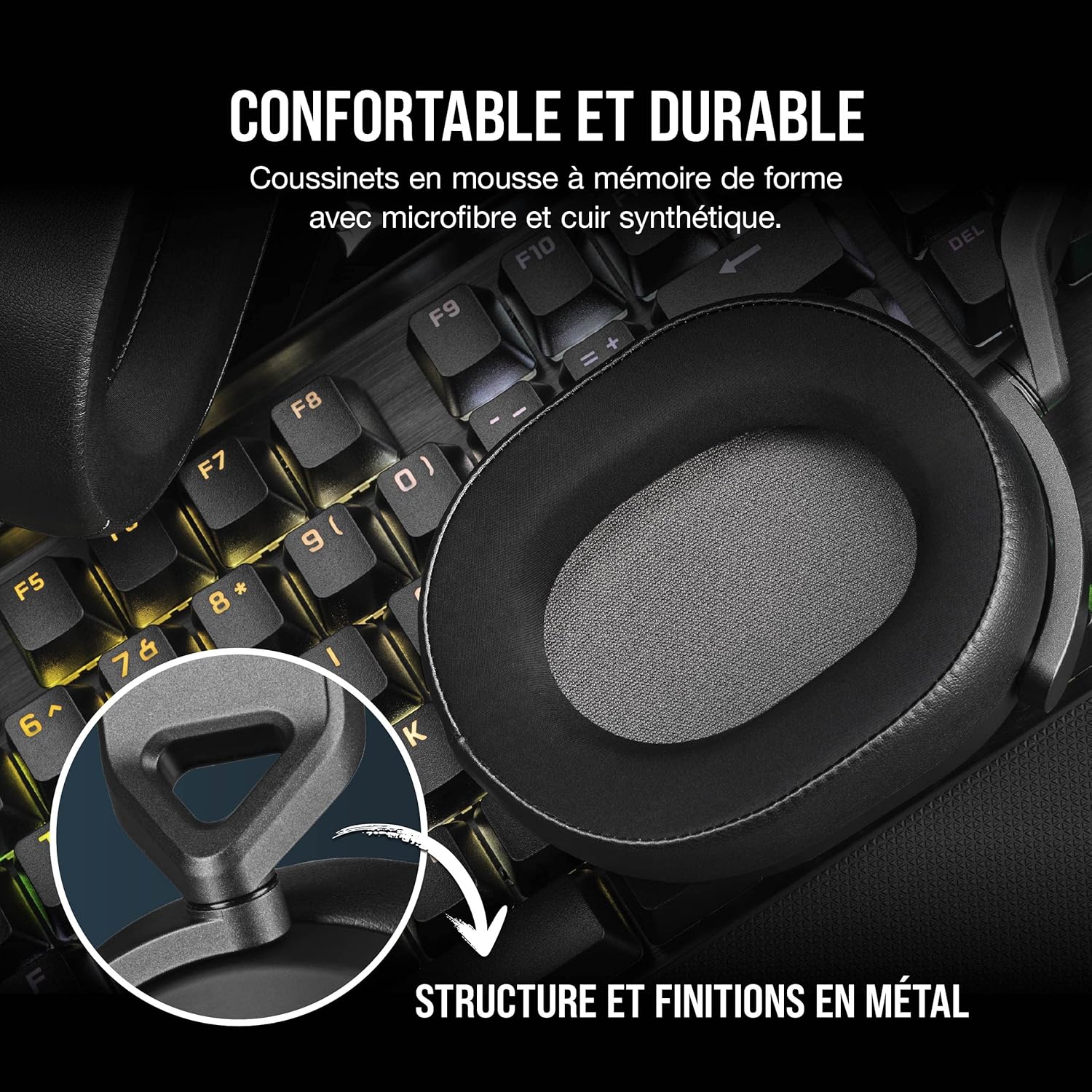 1730897195_906_CORSAIR-HS65-SURROUND-Casque-de-Jeu-Filaire-Multiplateforme-Son CORSAIR HS65 SURROUND Casque de Jeu Filaire Multiplateforme - Son Surround Dolby 7.1 - SonarWorks SoundID - Compatible iCUE - PC, Mac, PS5, PS4, Xbox, Nintendo Switch, Mobile - Carbon  ( <del>89,99€</del> - 78,66€ ) Shopping 