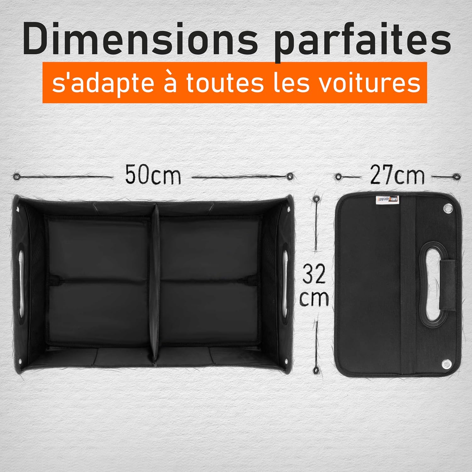 1731122667_720_Upgrade4cars-Organisateur-de-Coffre-de-Voiture-Pliable-Sac-de Upgrade4cars Organisateur de Coffre de Voiture Pliable | Sac de Coffre pour Auto Universelle en Noir | Boîte de Rangement Voiture Durable | Gadget Utile  ( 21,95€ ) Shopping 