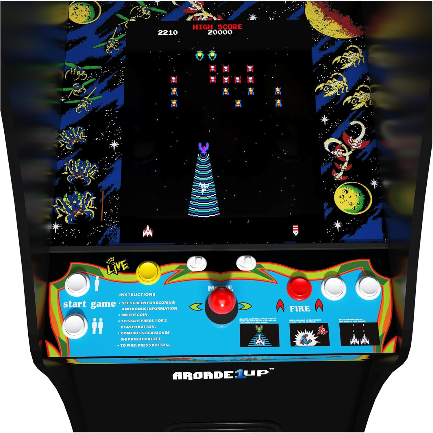 1731297882_935_Arcade1Up-GALAGA-Deluxe-Arcade-Machine-64999E Arcade1Up GALAGA Deluxe Arcade Machine  ( 649,99€ ) Shopping 