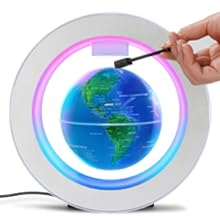 1731309071_556_Globe-terrestre-lumineux-en-levitation-magnetique-avec-lumieres-LED-Utilise Globe terrestre lumineux en lévitation magnétique avec lumières LED, Utilisé pour la décoration de bureau, de la maison et du bureau, un gadget high-tech qui peut être offert comme cadeau de vacances  ( 46,95€ ) Shopping 