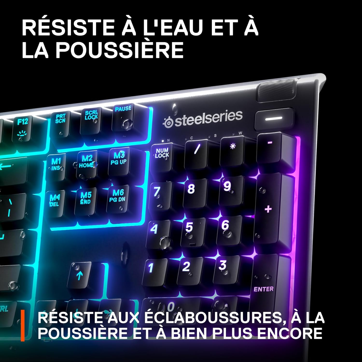 1731379546_913_SteelSeries-Apex-3-Clavier-de-Gaming-Illumination-RVB SteelSeries Apex 3 - Clavier de Gaming - Illumination RVB sur 10 Zones - Repose-Mains Magnétique Premium - Agencement Français AZERTY  ( <del>79,99€</del> - 59,99€ ) Shopping 