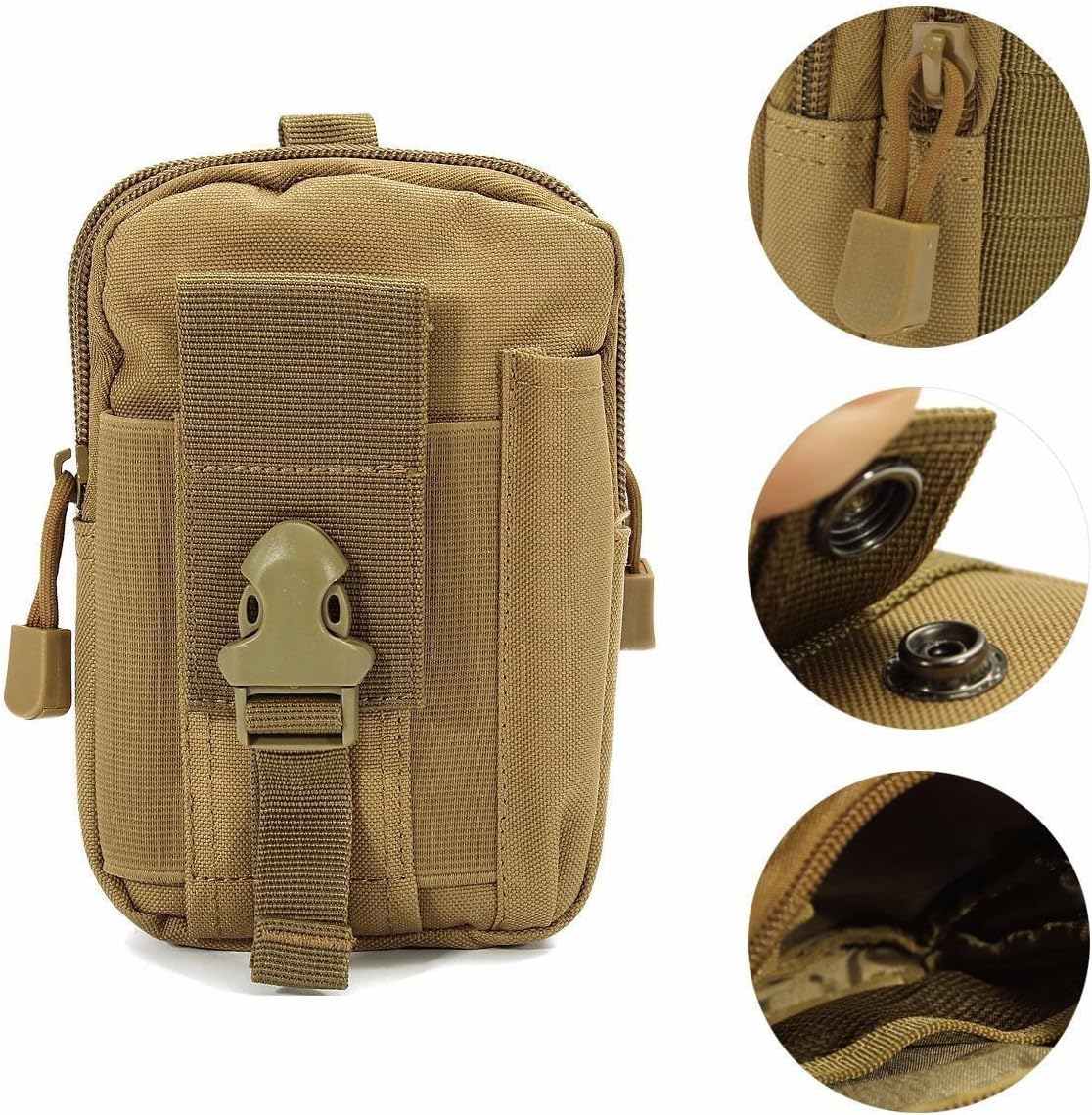 1731796006_908_ZhaoCo-Sac-Tactique-Ceinture-Sacoche-Ceinture-Nylon-Molle-EDC-Gadget ZhaoCo Sac Tactique Ceinture, Sacoche Ceinture Nylon Molle EDC Gadget Utilitaire téléphone cellulaire pour Randonnée Voyage Sport Plein-air  ( 10,99€ ) Shopping 