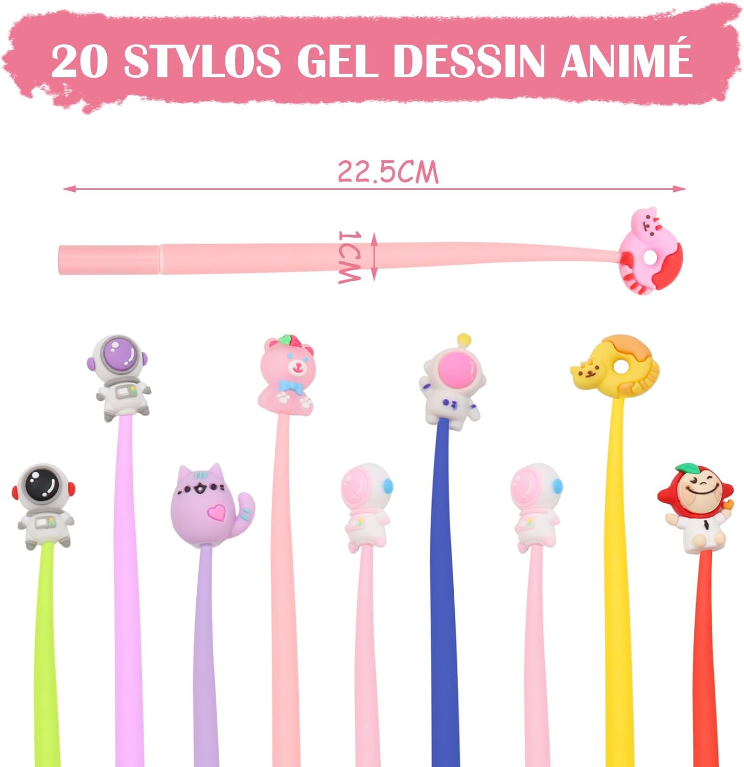 1731908142_845_ZOCONE-20-Stylo-Kawaii-mignon-Stylos-Cadeaux-de-Fete-dEnfants ZOCONE 20 Stylo Kawaii mignon, Stylos Cadeaux de Fête d'Enfants, Stylo à Encre Gel Rigolo, Stylos Gadget d'Anniversaire Enfants stylo fantaisie pour Gadgets de Fin de Fête Anniversaire  ( 12,99€ ) Shopping 