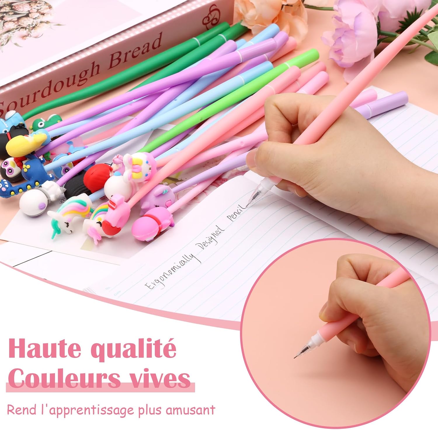 1731908143_620_ZOCONE-20-Stylo-Kawaii-mignon-Stylos-Cadeaux-de-Fete-dEnfants ZOCONE 20 Stylo Kawaii mignon, Stylos Cadeaux de Fête d'Enfants, Stylo à Encre Gel Rigolo, Stylos Gadget d'Anniversaire Enfants stylo fantaisie pour Gadgets de Fin de Fête Anniversaire  ( 12,99€ ) Shopping 