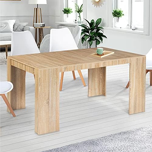 1732030283_881_IDMarket-Table-Console-Extensible-Orlando-6-Personnes-140-cm IDMarket - Table Console Extensible Orlando 6 Personnes 140 cm Bois façon hêtre  ( 119,99€ ) Shopping 