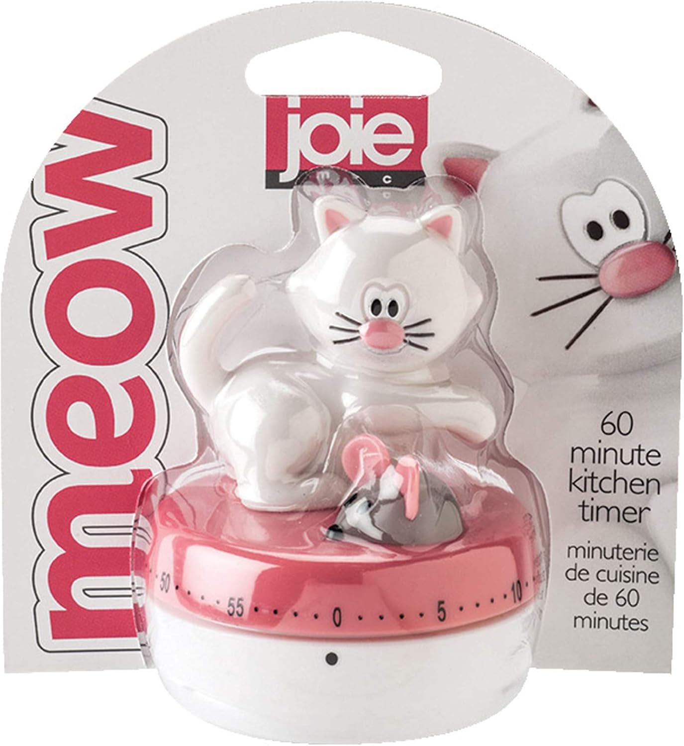 1732130910_595_Joie-Kitchen-Gadgets-Minuterie-de-cuisine-MIAU-plastique-colore-15x10x8 Joie Kitchen Gadgets Minuterie de cuisine MIAU, plastique, coloré, 15x10x8 cm  ( <del>15,29€</del> - 18,01€ ) Shopping 