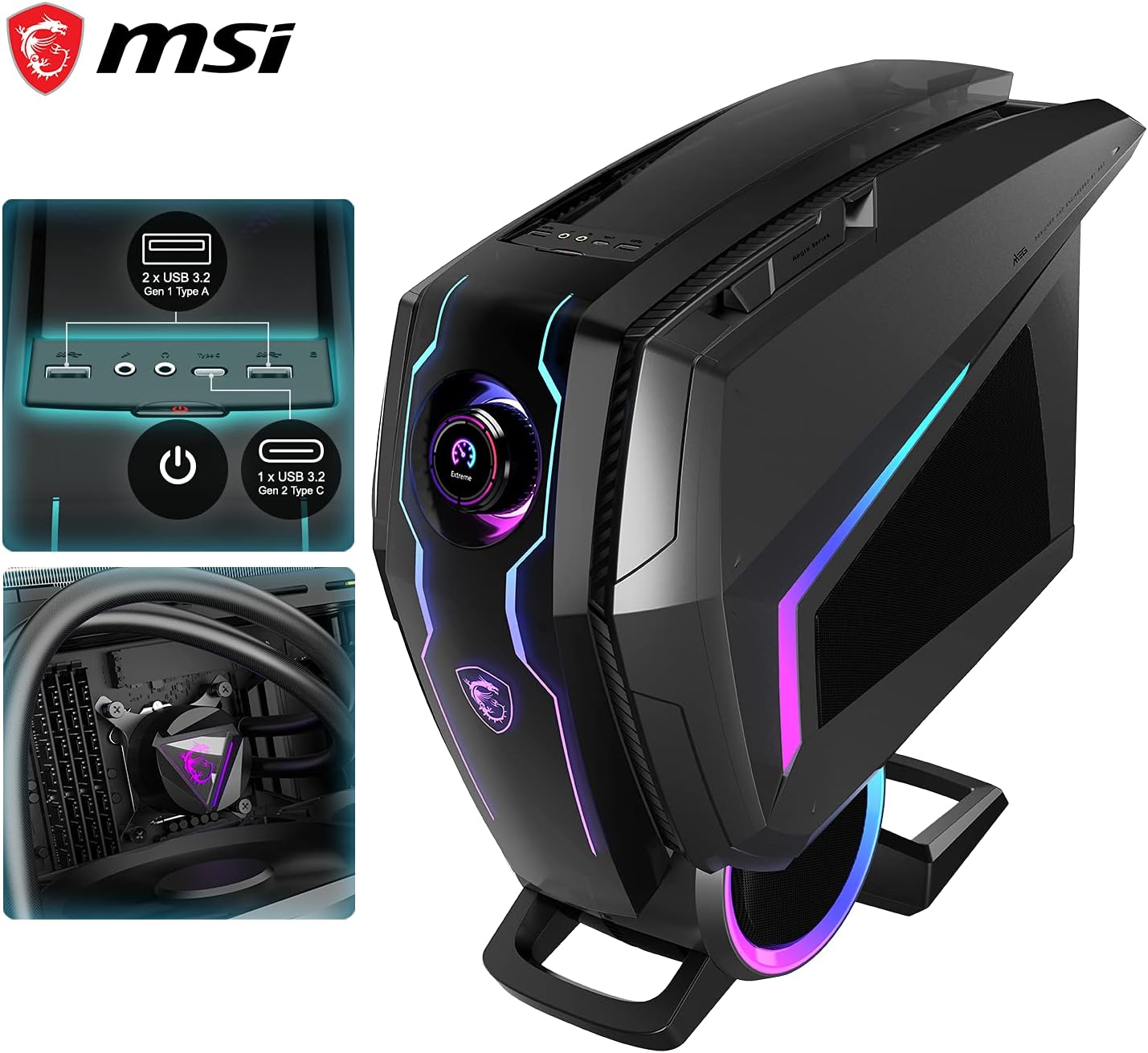 1732153866_463_MSI-Desktop-Gaming-MEG-Aegis-Ti5-12VTF-075IT-processeur-Intel-Core MSI Desktop Gaming MEG Aegis Ti5 12VTF-075IT, processeur Intel Core i7-12700KF, GeForce RTX 3080 Ti, 32Go (DDR5 SDRAM), 2TB SSD, 2TB HDD - Windows 11 Pro  ( <del>3 499,00 €</del> - 5 212,13€ ) Shopping 