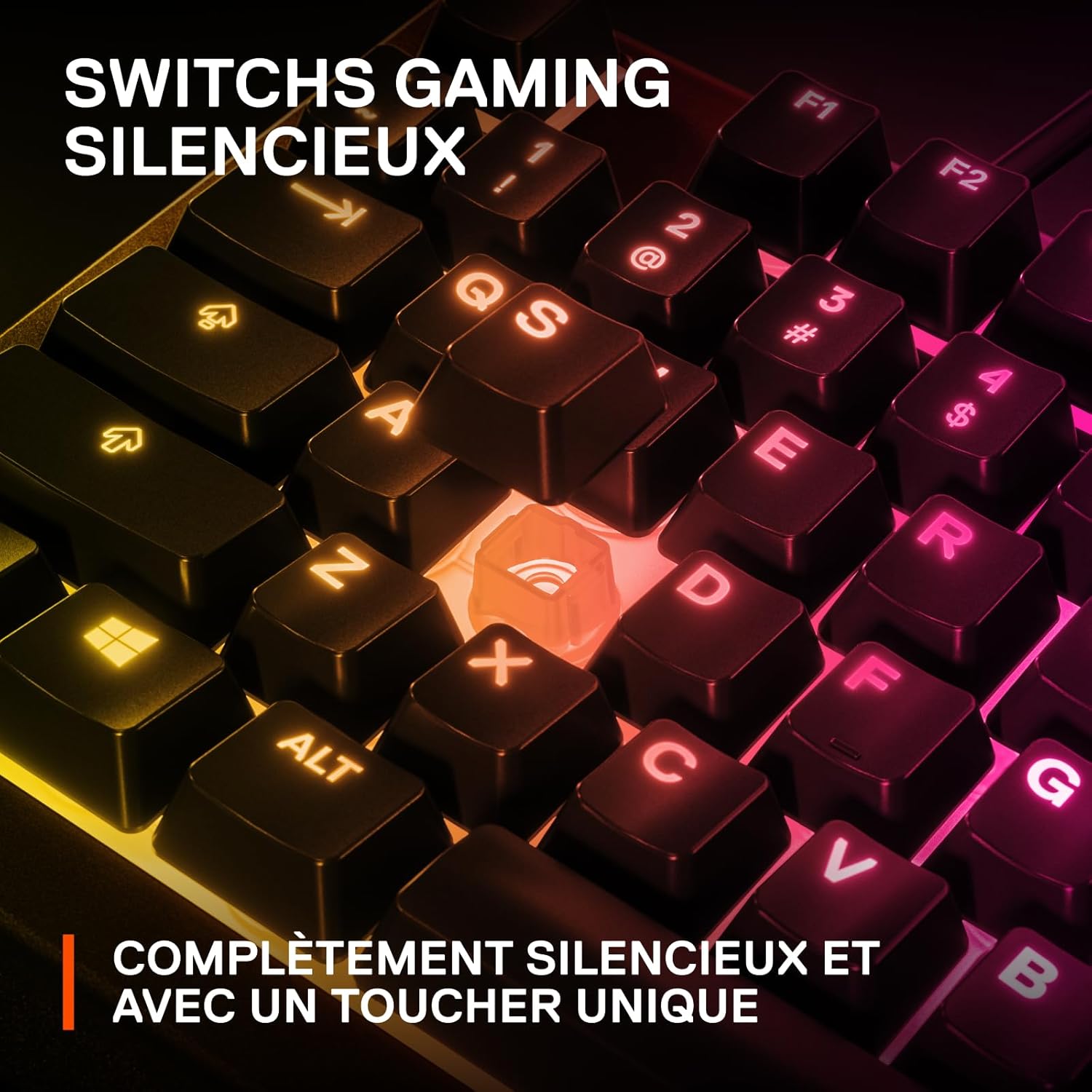 1732165010_241_SteelSeries-Apex-3-TKL-RVB-Clavier-gaming-Facteur-de SteelSeries Apex 3 TKL RVB Clavier gaming - Facteur de forme esports compact sans pavé numérique - Illumination RVB à 8 zones - Agencement Français AZERTY  ( <del>54,99€</del> - 39,99€ ) Shopping 