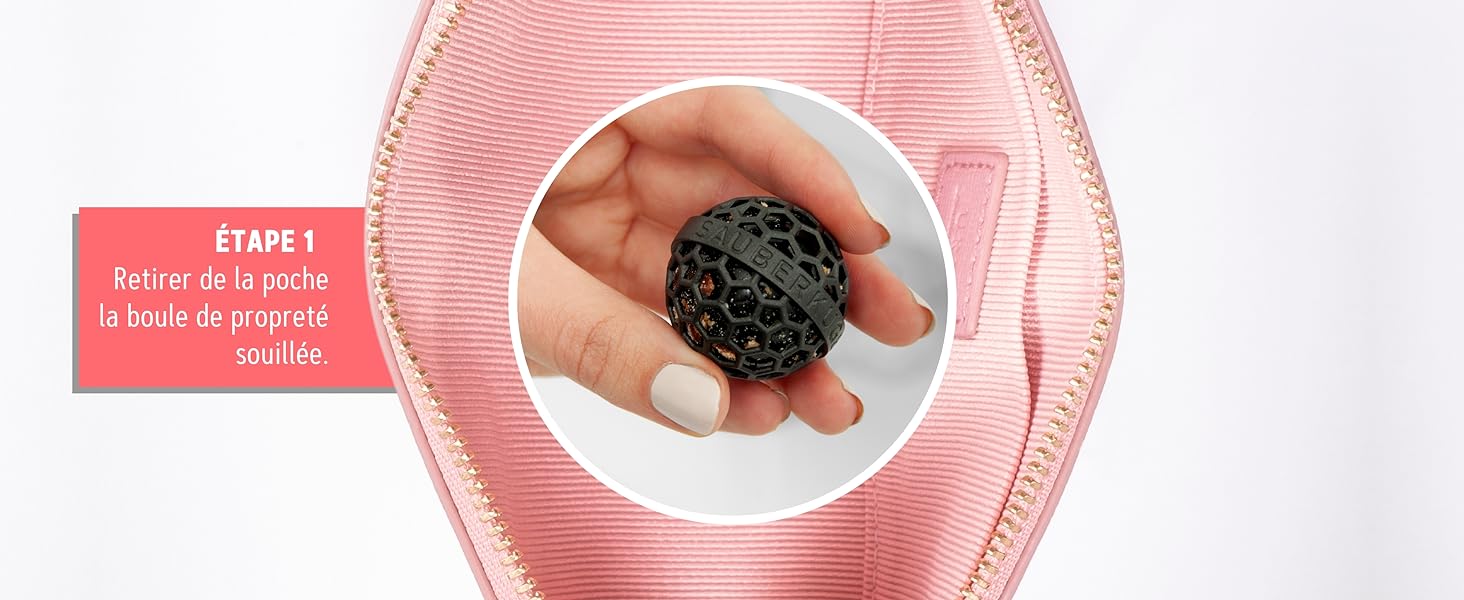 1732279818_741_Sauberkugel®-–-Boule-de-nettoyage-de-sac-reutilisable-–-Enleve Sauberkugel® – Boule de nettoyage de sac réutilisable – Enlève la saleté, les miettes et les peluches des sacs, valises, sacs à dos et cartables – Cadeau gadget  ( 8,30€ ) Shopping 