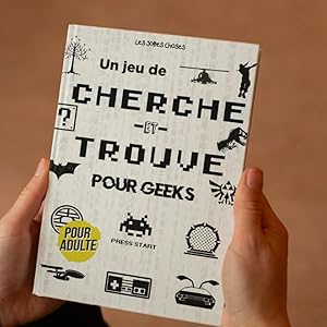 Un-Jeu-de-Cherche-et-Trouve-pour-Geeks-Cherche-et Un Jeu de Cherche et Trouve pour Geeks: Cherche et Trouve pour Adulte ⎮ Cinéma, Séries, Jeux Vidéo, Pop Culture ⎮ Des années 80 à actuel  ( 11,36€ ) Shopping 